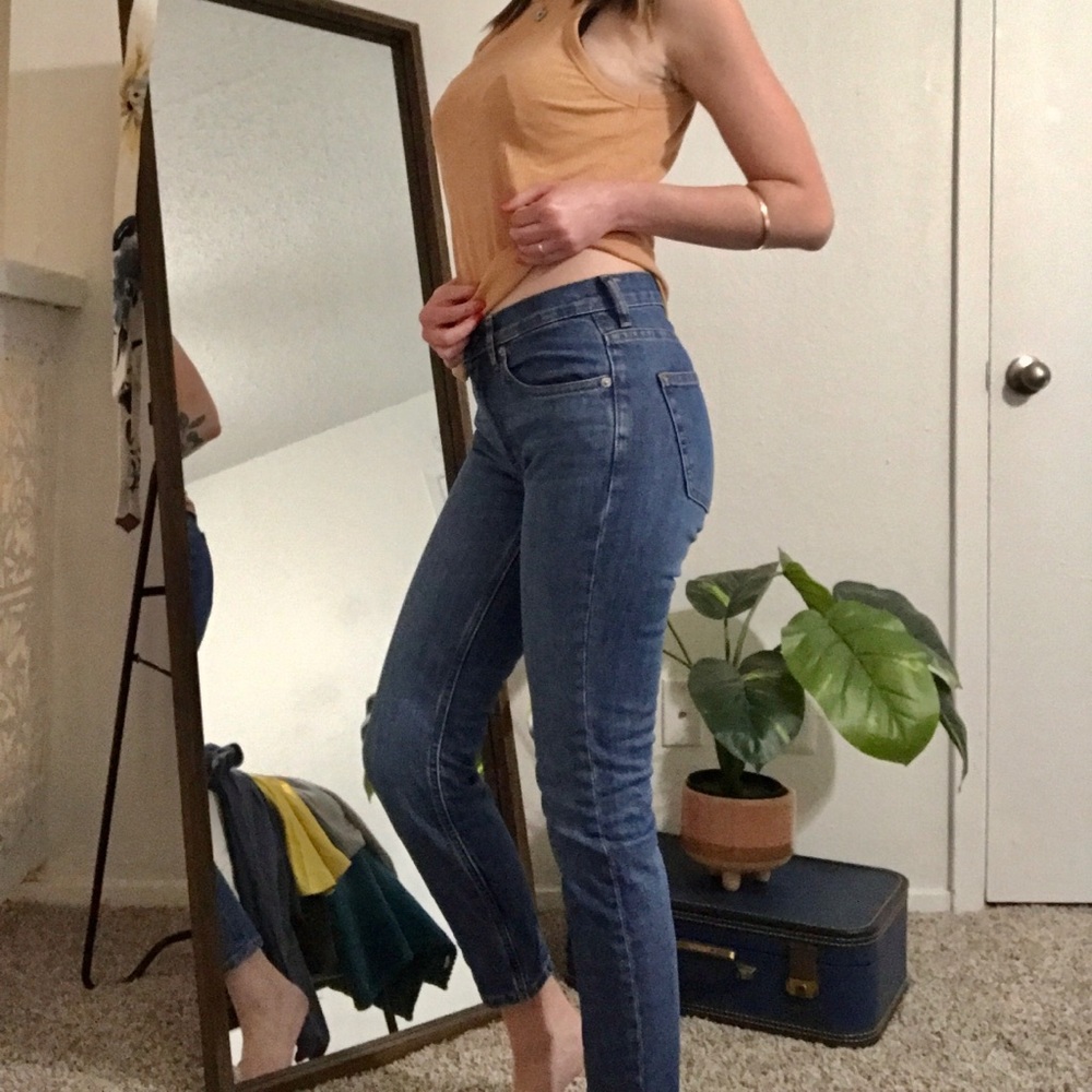 Everlane mid rise jeans